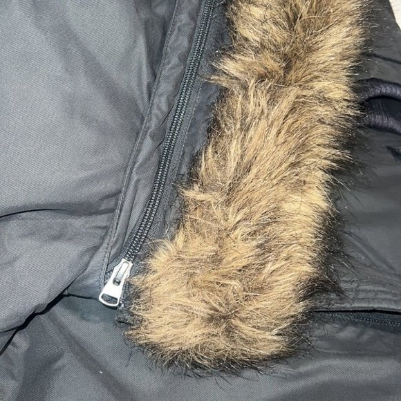 Aritzia TNA gray Aurora wool hooded parka jacket size XSmall - Picture 14 of 14